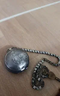 ساعت جیبی نقره کلکسیونی توضیحات را مطالعه کنید