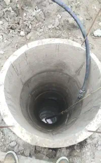 چاه کنی پی کنی جای شمع چاه فاضلاب و...