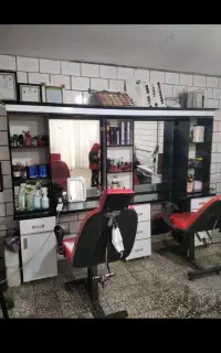 دکور آرایشگاه و صندلی اصلاح