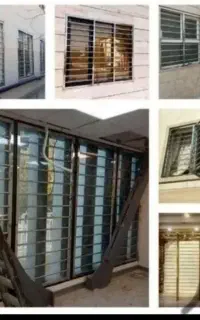 نرده و حفاظ استیل.آهن.الومینیوم وغیره