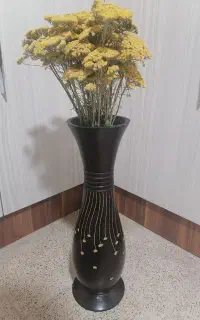 گلدان چوبی