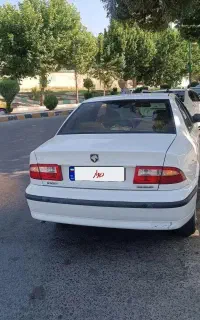 سمند سفید lx مدل ۹۴