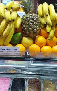 تاپینگ بستنی و تاپینگ میوه و دستگاه آب پرتقال گیری