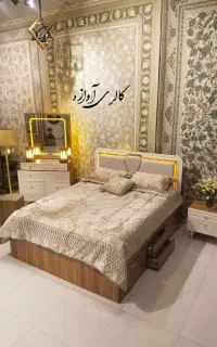 سرویس خواب مدل ملیتا ارغوان کارامل و...
