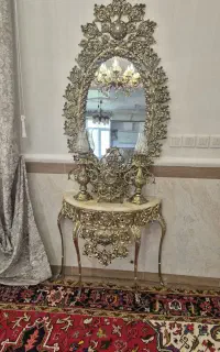 اینه شمعدان برنج
