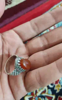انگشتر نقره عقیق