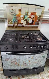 گاز پنج شعله فر دار