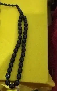 تسبیح کهنه نقره کوب