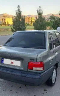 پراید صندوق دار دوگانه سوز مدل 89