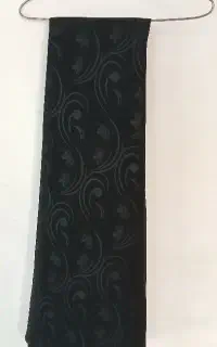 چادر مشکی گل دار  دوخته شده