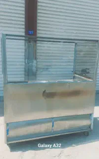 فر ساندویچی ۴ کار استیل گریل سرخ درحدنو