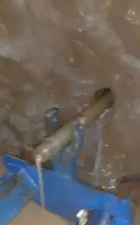 مته بغل با دستگاه هیدرولیک و بروز