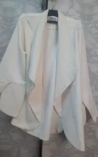 مانتو کتی سفید