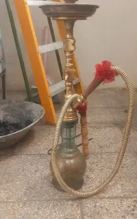 قلیون تنه برنجی