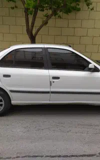 سمند ef7  سفید مدل 92 استثنایی