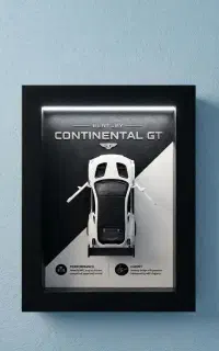 تابلو دکوراتیو Bentley