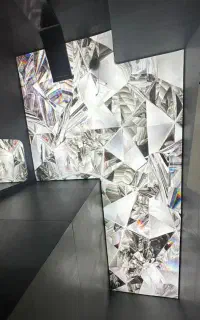 سقف لاکچری کشسان و لاکر  به همراه نورپردازی