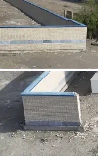 نیازمند اکیپ دیوارچین محوطه