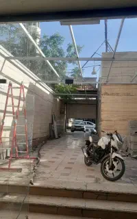 جوشکار سیار آهنگر سیار سایه بان نما خورده کاری
