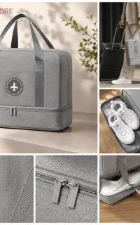 ساک مسافرتی لباس و کفش برزنتی TRAVEL BAG