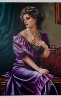 تابلو سلطنتی نقاشی رنگ و روغن