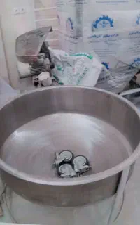 پاتیل استیل چرخ دار