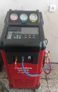شارژ گاز کولر با دستگاه تمام اتوماتیک