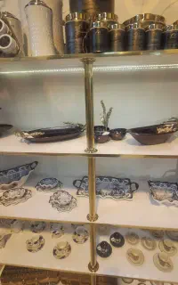 قفسه ویترینی mdf