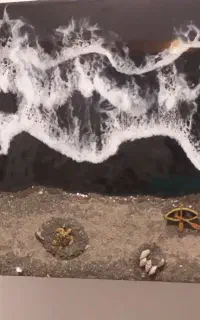 تابلوی دریای شب
