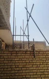 داربست فلزی قصر