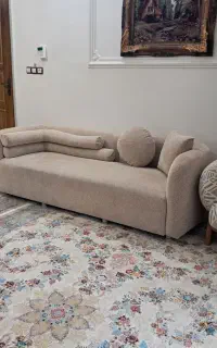 فروش مبل خانگی ۵ نفره در حد نو