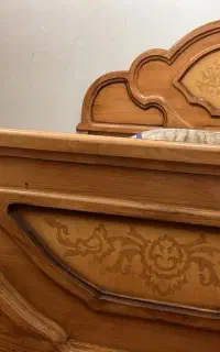 تخت دونفره چوب سالم
