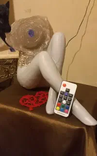 چراغ خواب وآباژور  سنگ نمک و  فانتزی انرژی مثبت