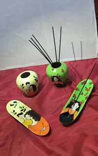طراحی انواع جاعودی و جامدادی  سفالی