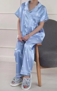 لباس خواب ساتن دقیقا طبق سلیقه شما