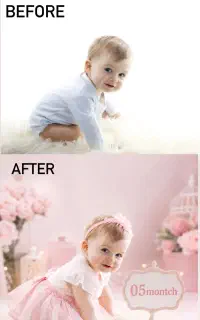 ادیت تخصصی عکس (تغییر تم، بک‌گراند و لباس)