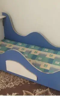 تختخواب بچگانه ولی سایز بزرگ