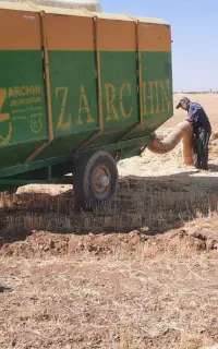 دستگاه حمل مکانیزه کاه.مکنده کاه