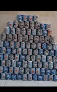 قوطی خالی شیرخشک
