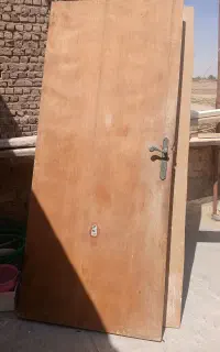 درب چوبی