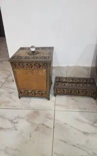 سطل اشغال و جا دستمالی