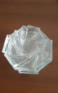 یک دست پیاله و پیش دستی پذیرایی