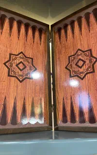 تخته نرد طرح چوب