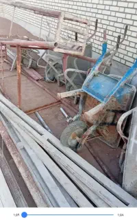 مقداری وسایل بنای سالم