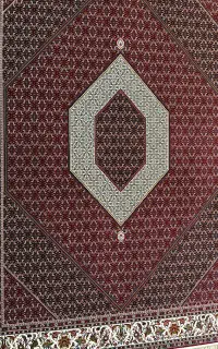 فرش ۷۰۰ شانه ریز ماهی تمام نخ الیاف درجه یک