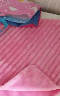 پتو دور پیچ  صورتی رنگ