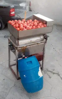 آبگیری گوجه سیار