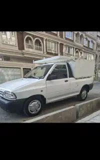 راننده با وانت پراید