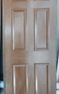 در چوبی یک لنگه+ لنگه در چوبی