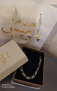 دستبند نقره ایتالیای(مردانه)